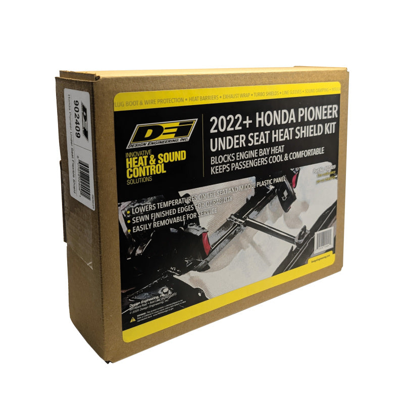 DEI 22-24 Honda Pioneer 1000-3/1000-5/1000-6 (Non CA Models) Under Seat Heat Shield Kit