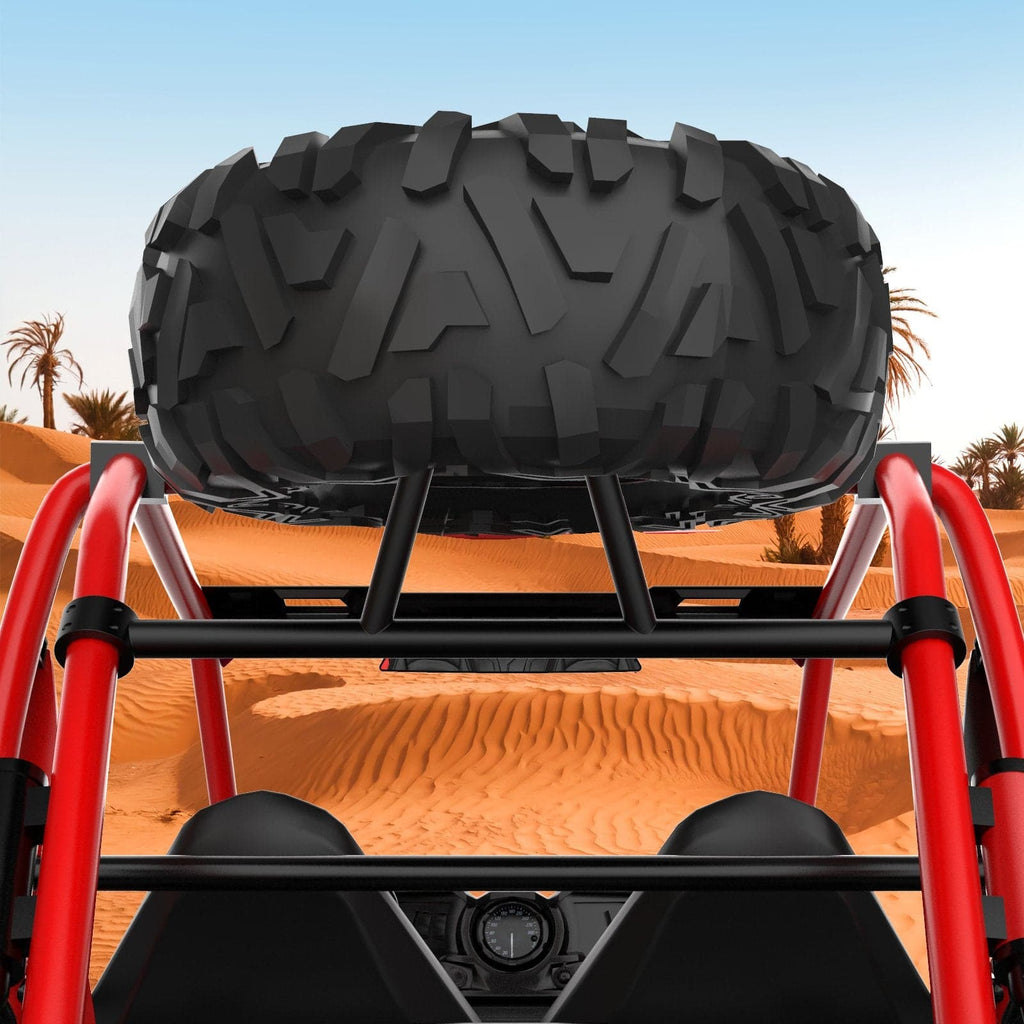 Spare Tire Carrier Mount & Side Nerf Bars Rock Sliders for Polaris RZR XP 1000