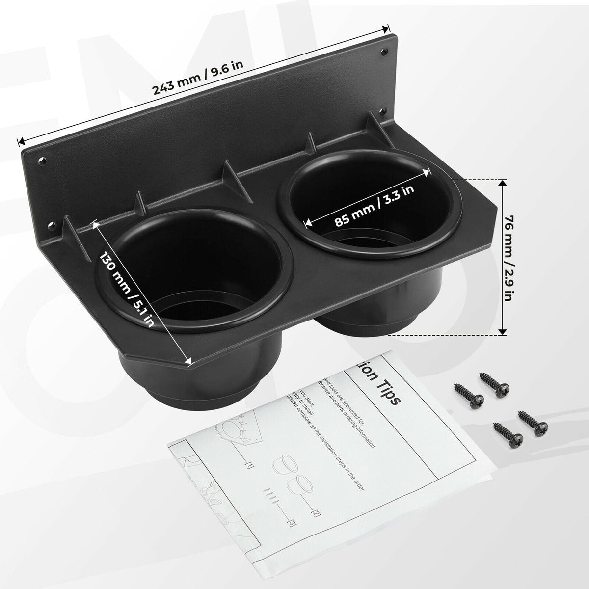 Center Dash Cup Holder for Honda Pioneer 700/700-4 2014-2023
