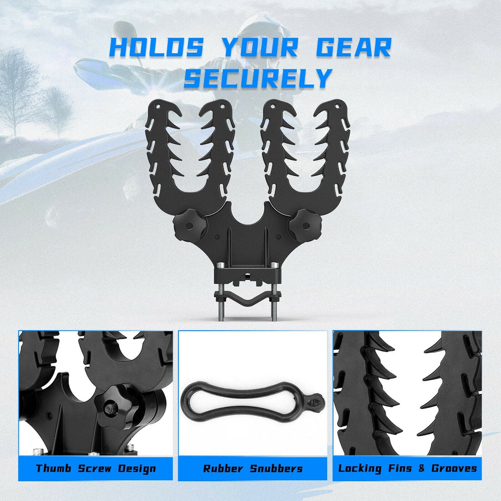 UTV ATV Double U-bracket Mount Grip