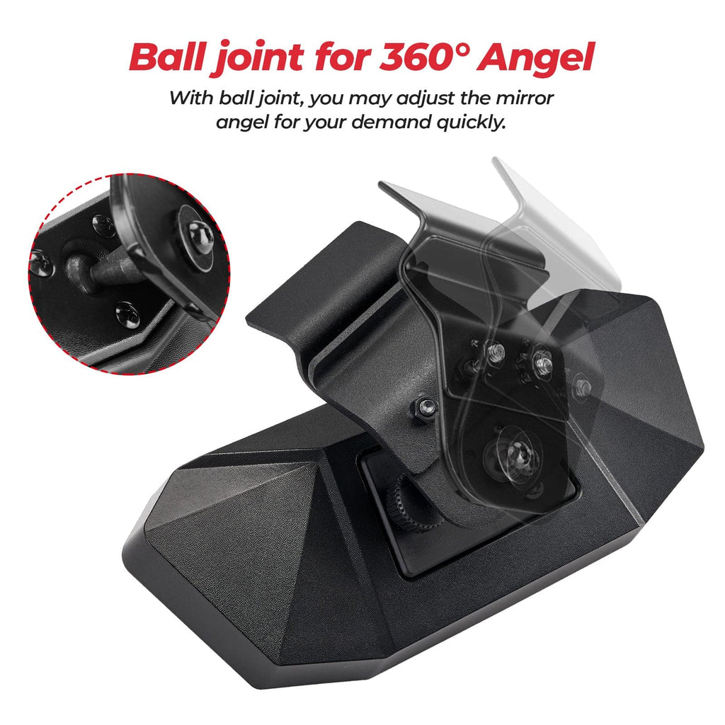 Rear View Mirror for Polaris Ranger/Can-Am Defender 2015-2023 – fits Polaris Ranger Crew 570 Full-Size