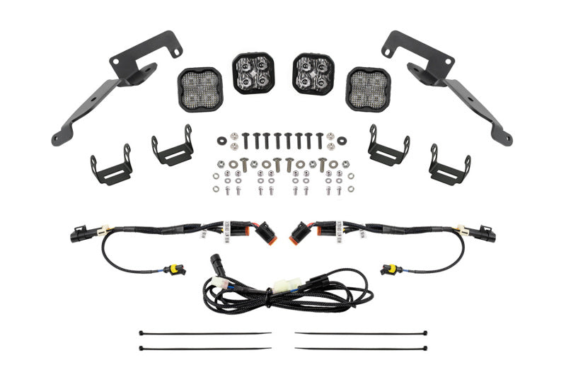 Diode Dynamics 22-25 Honda Talon Sport White SS3 LED Headlight Kit