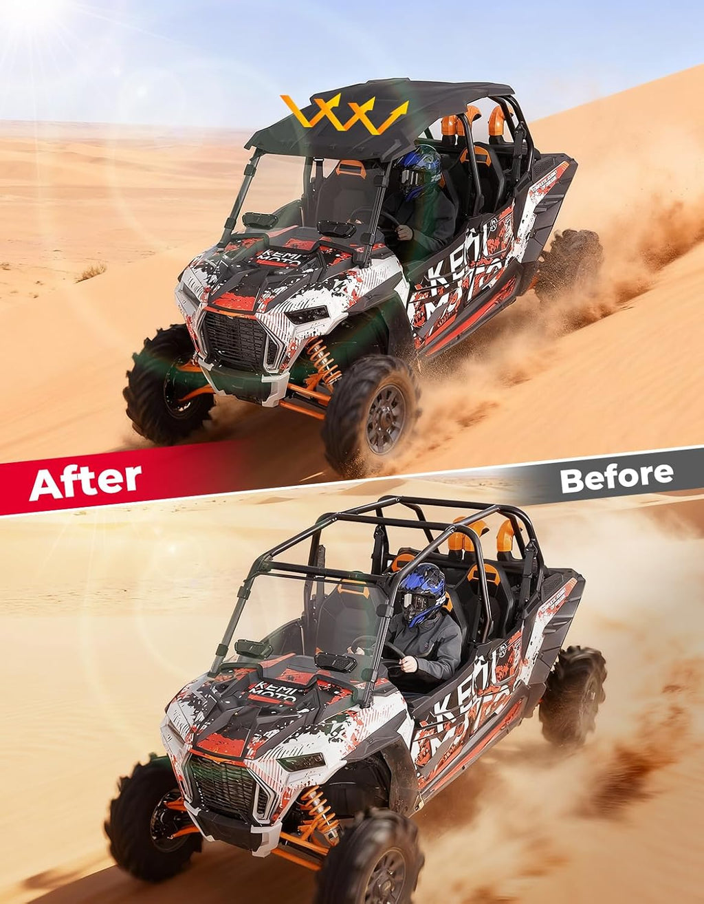 Hard Roof 4 Seater for Polaris RZR XP 4 1000/Turbo 2014-2023