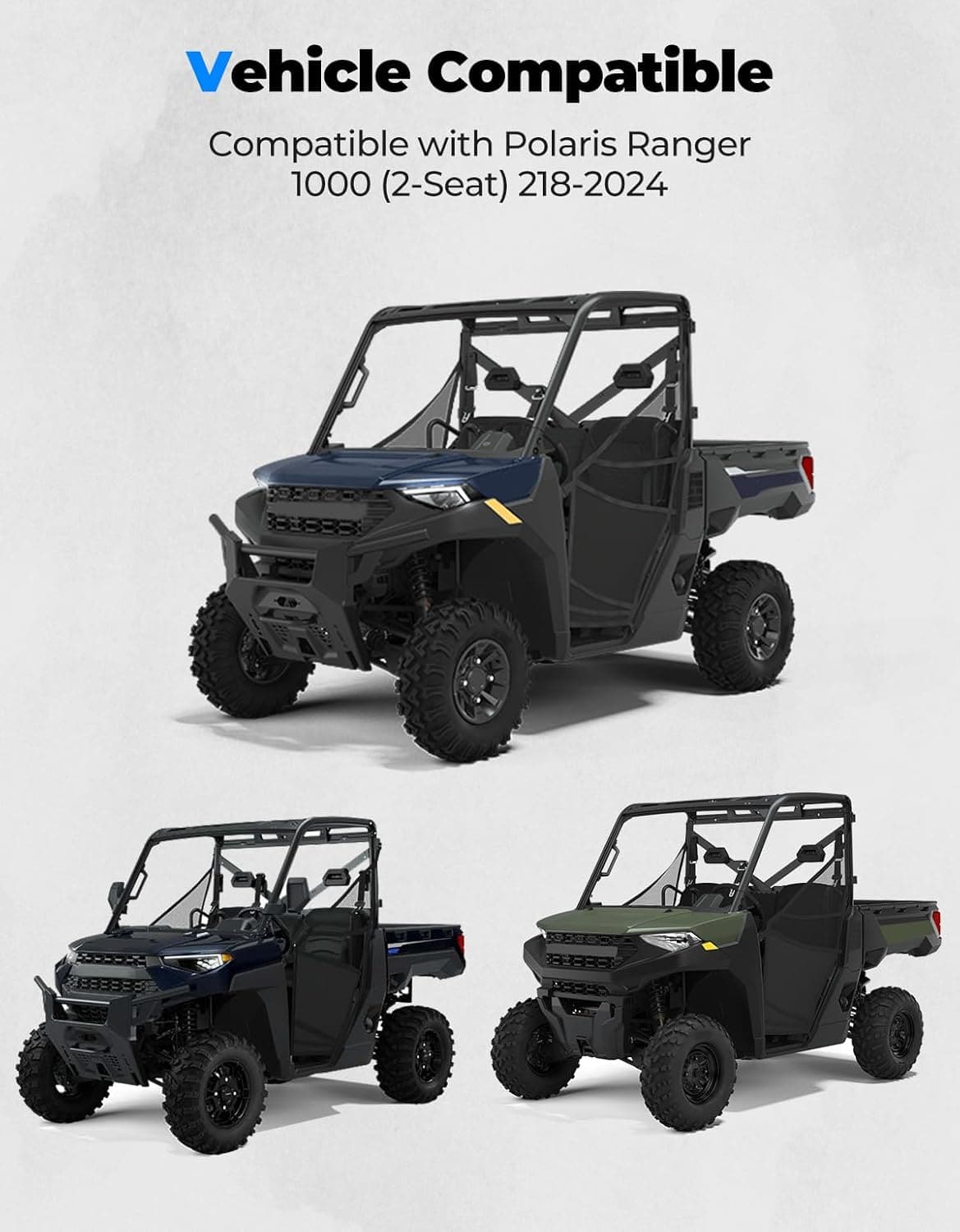 Roof Rack for Polaris Ranger XP 1000/ Ranger 1000 (2-Seat) – fits Polaris Ranger XP 1000 (view 4)