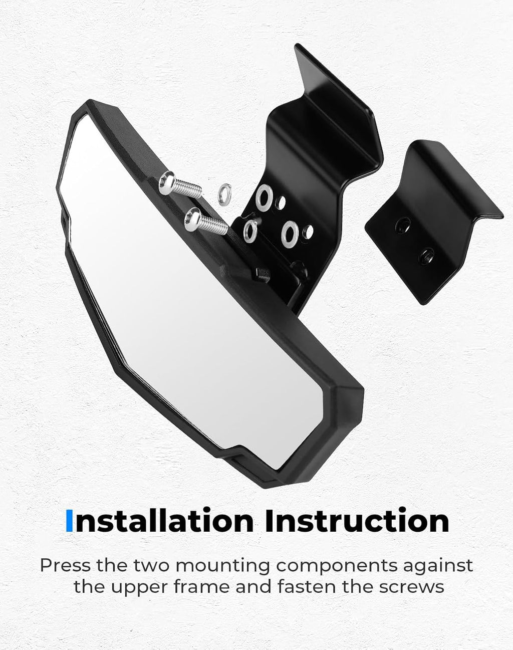 UTV Rear View Mirror for Polaris Ranger/ Can-Am Defender
