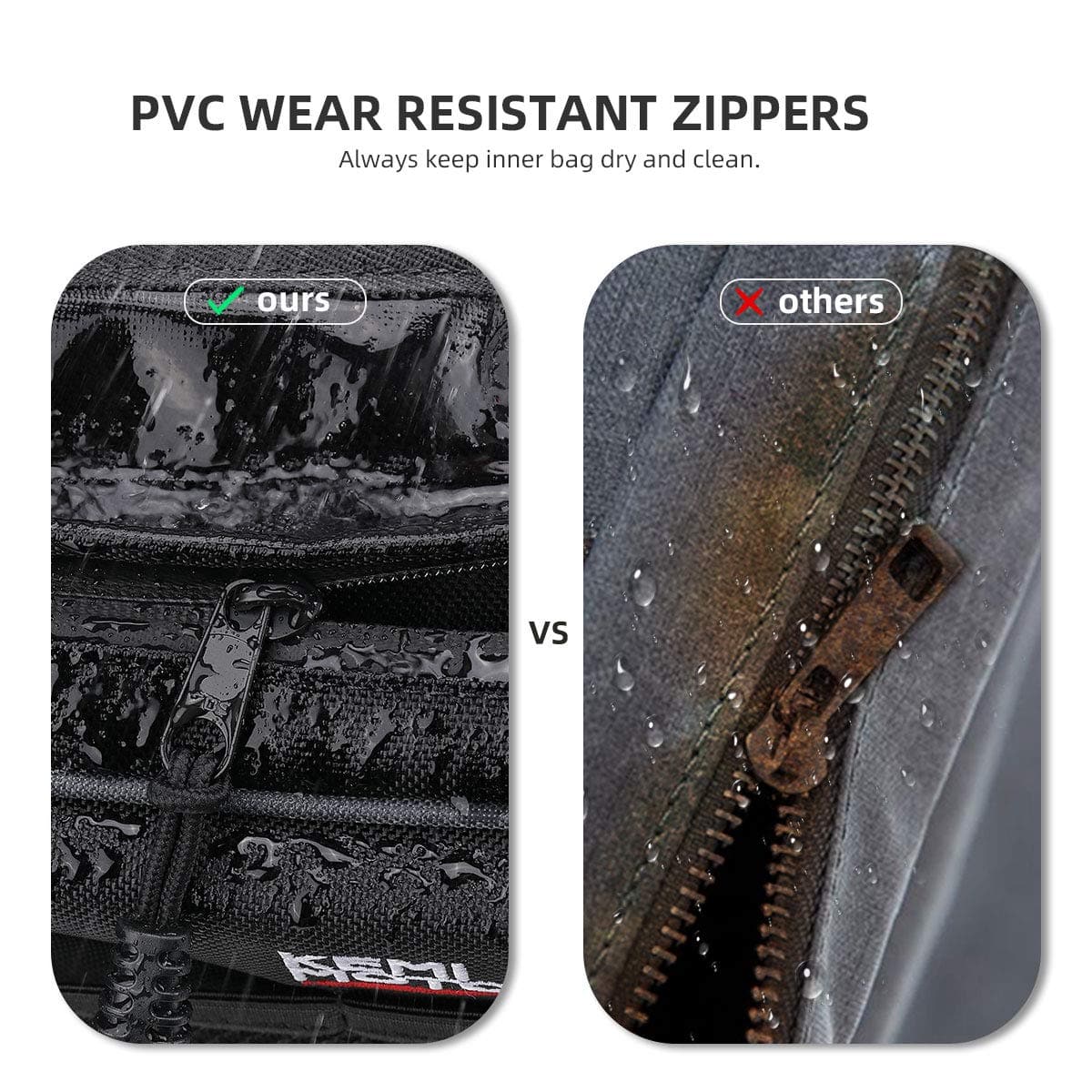 Front Door Bags with Removable Knee Pad for RZR PRO XP 2020-2024 – fits Polaris RZR (view 6)