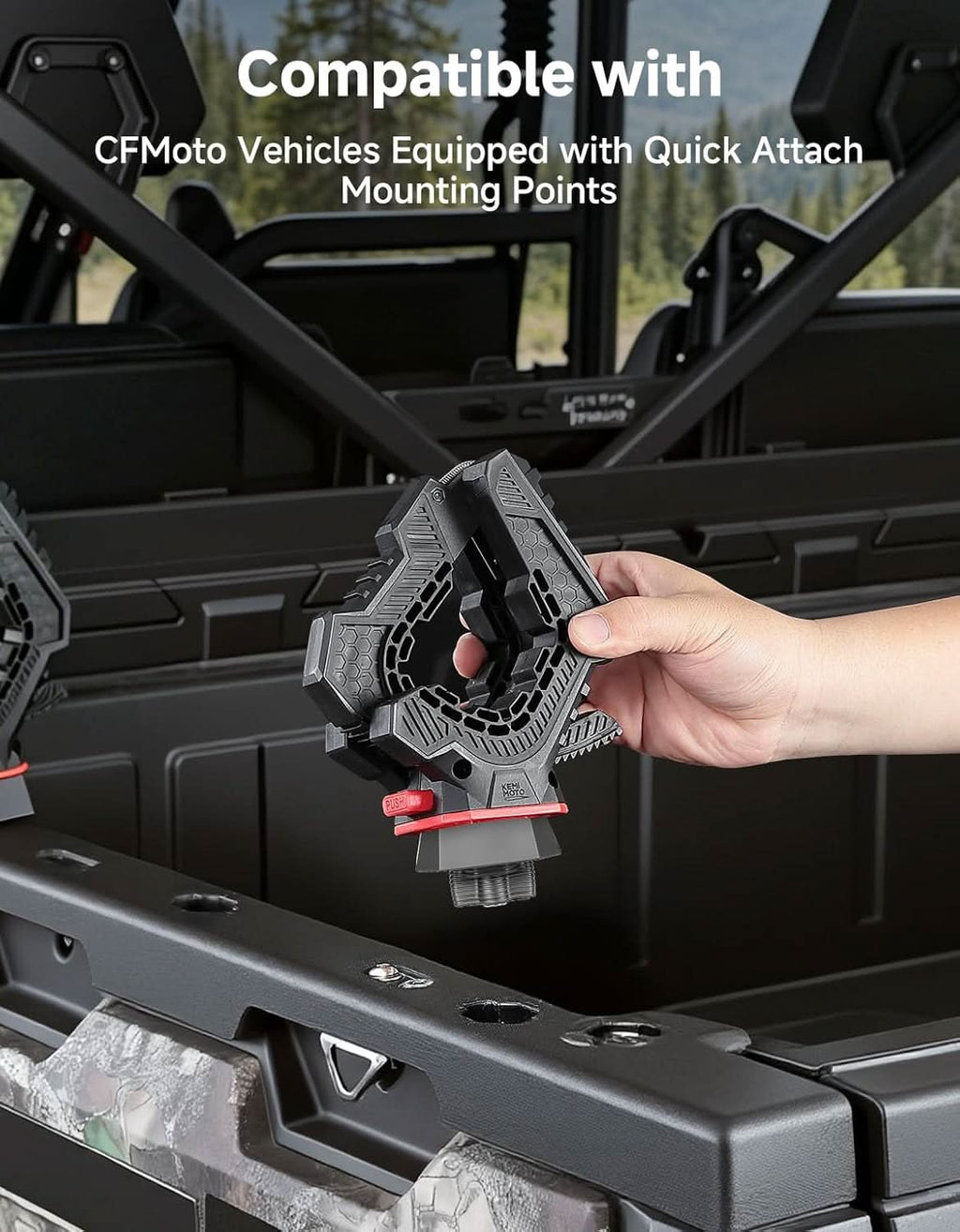 Ratcheting Hunting Tool Rack For CFMOTO Cforce|Uforce|Zforce|U10