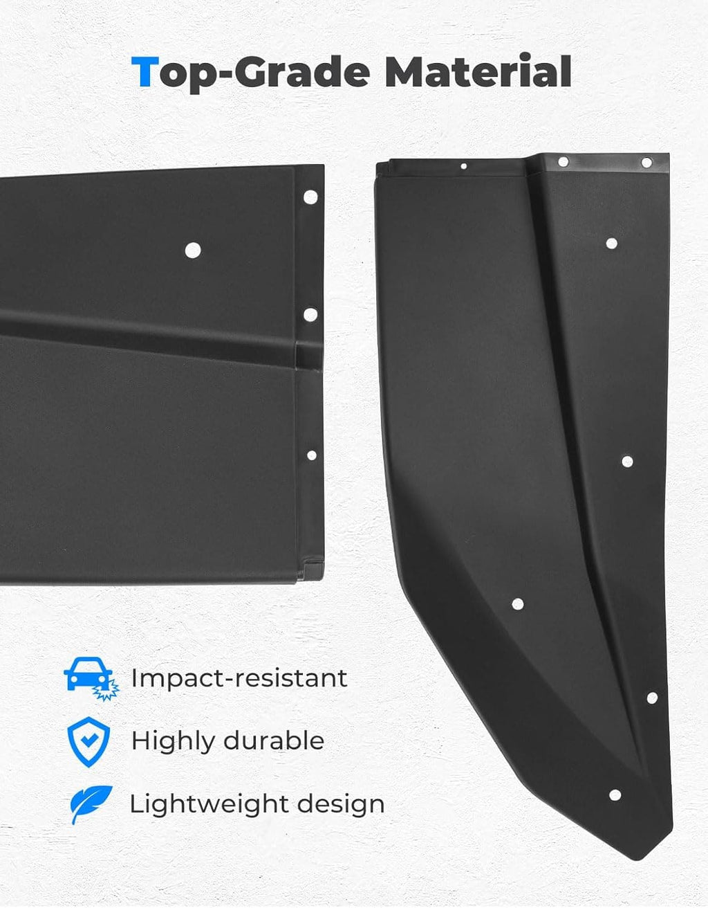 Wider Fender Flares Extensions for Talon 1000X 1000R 1000X-4 (2019-2024) – fits Honda Talon (view 5)