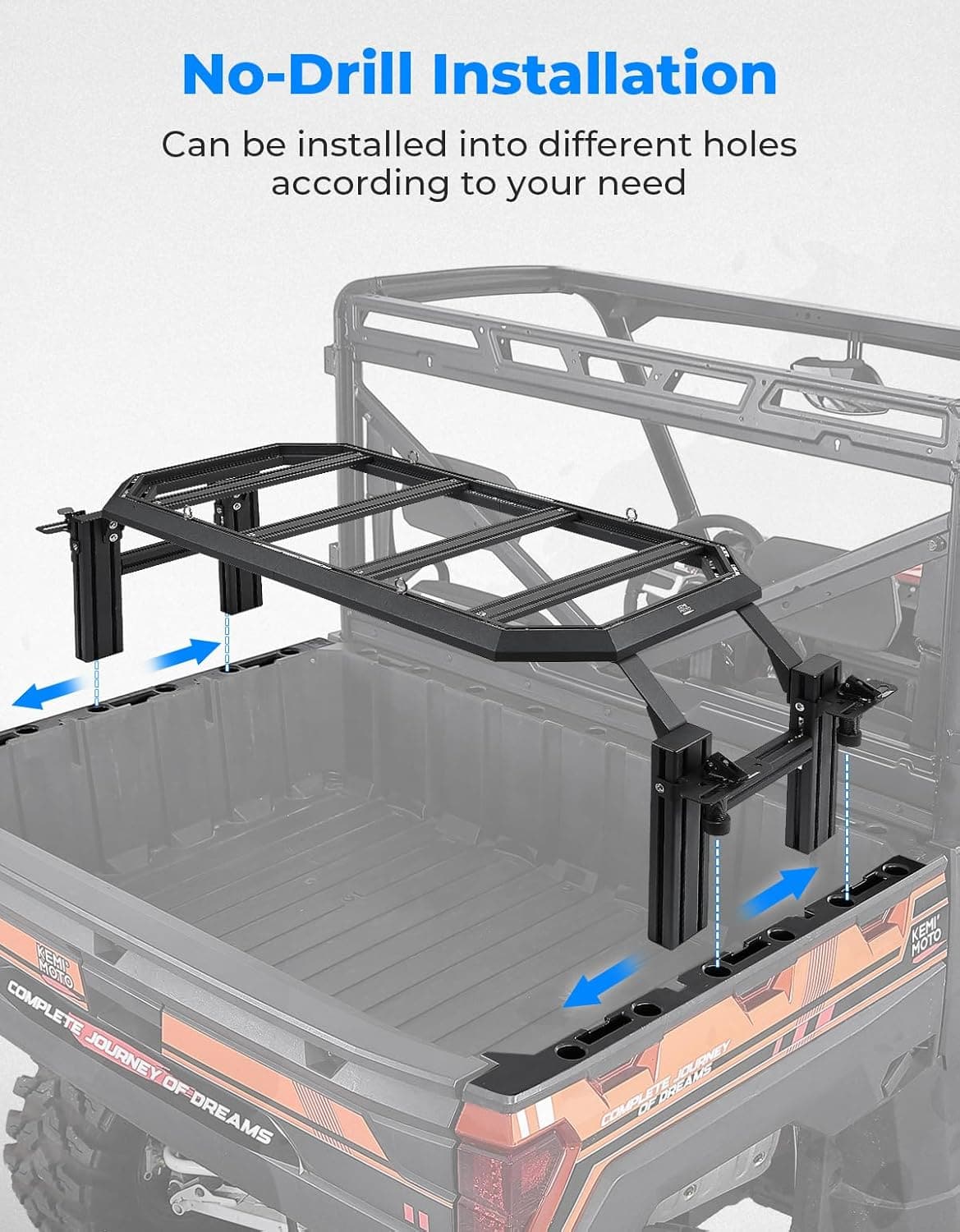 Rear Rack for Polaris Ranger 1000/ XP 1000/ Ranger Diesel – fits Polaris Ranger XP 1000 (view 6)