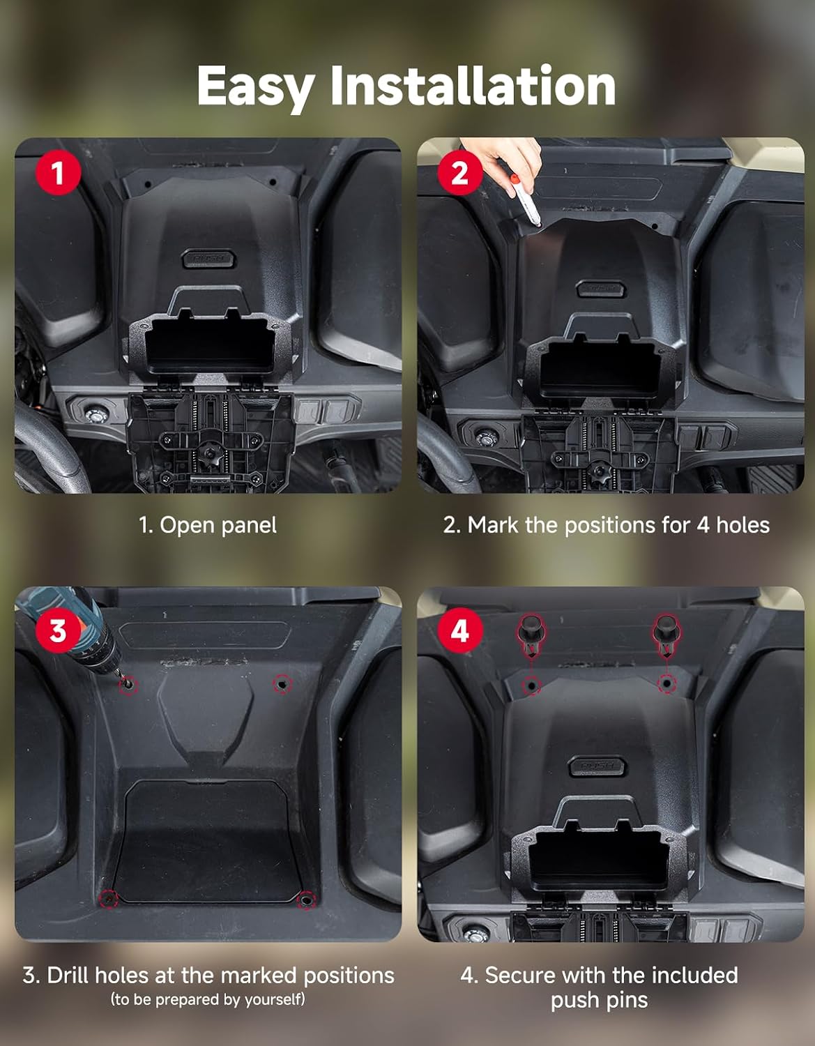 Tablet Holder for 2023+ CFMOTO ZForce 950 | 800 Trail