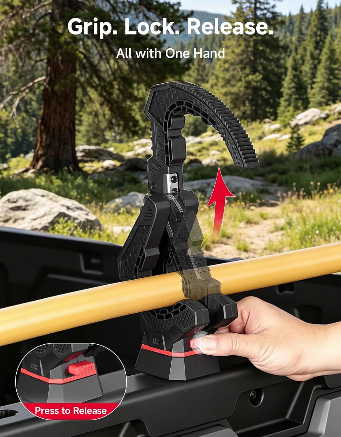 Ratcheting Hunting Tool Rack For CFMOTO Cforce|Uforce|Zforce|U10