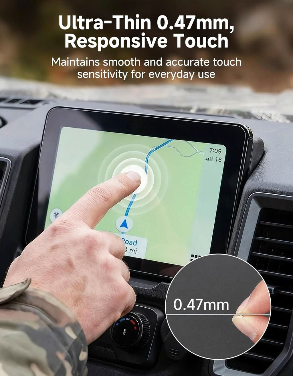 Glass Screen Protector For CFMOTO U10