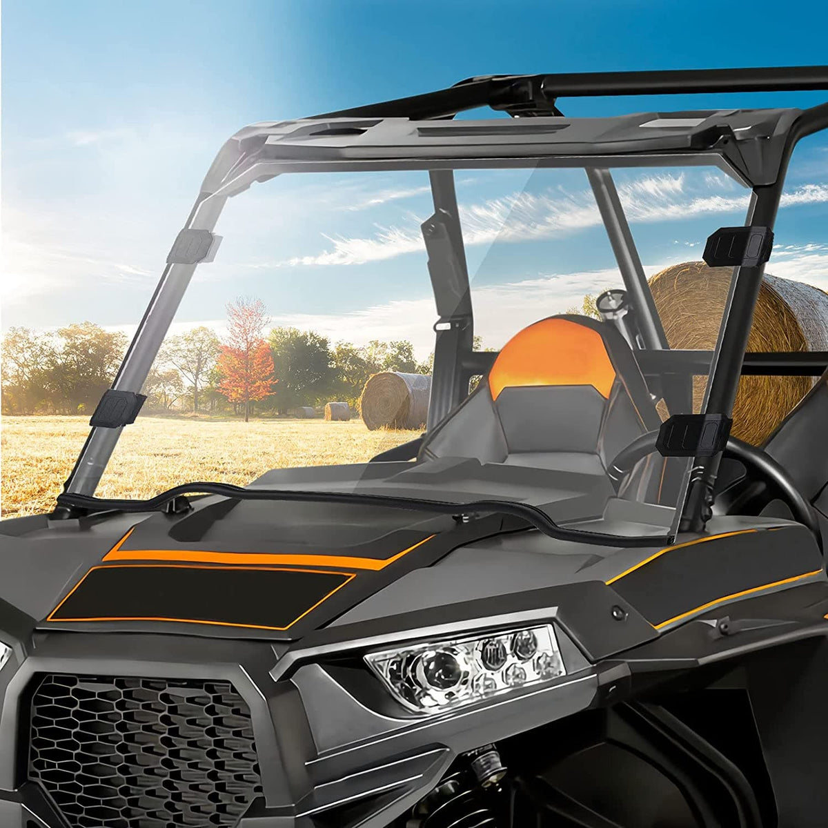 Front Full Windshield for Polaris 1000 / XP 1000 / 4 1000 2014-2020