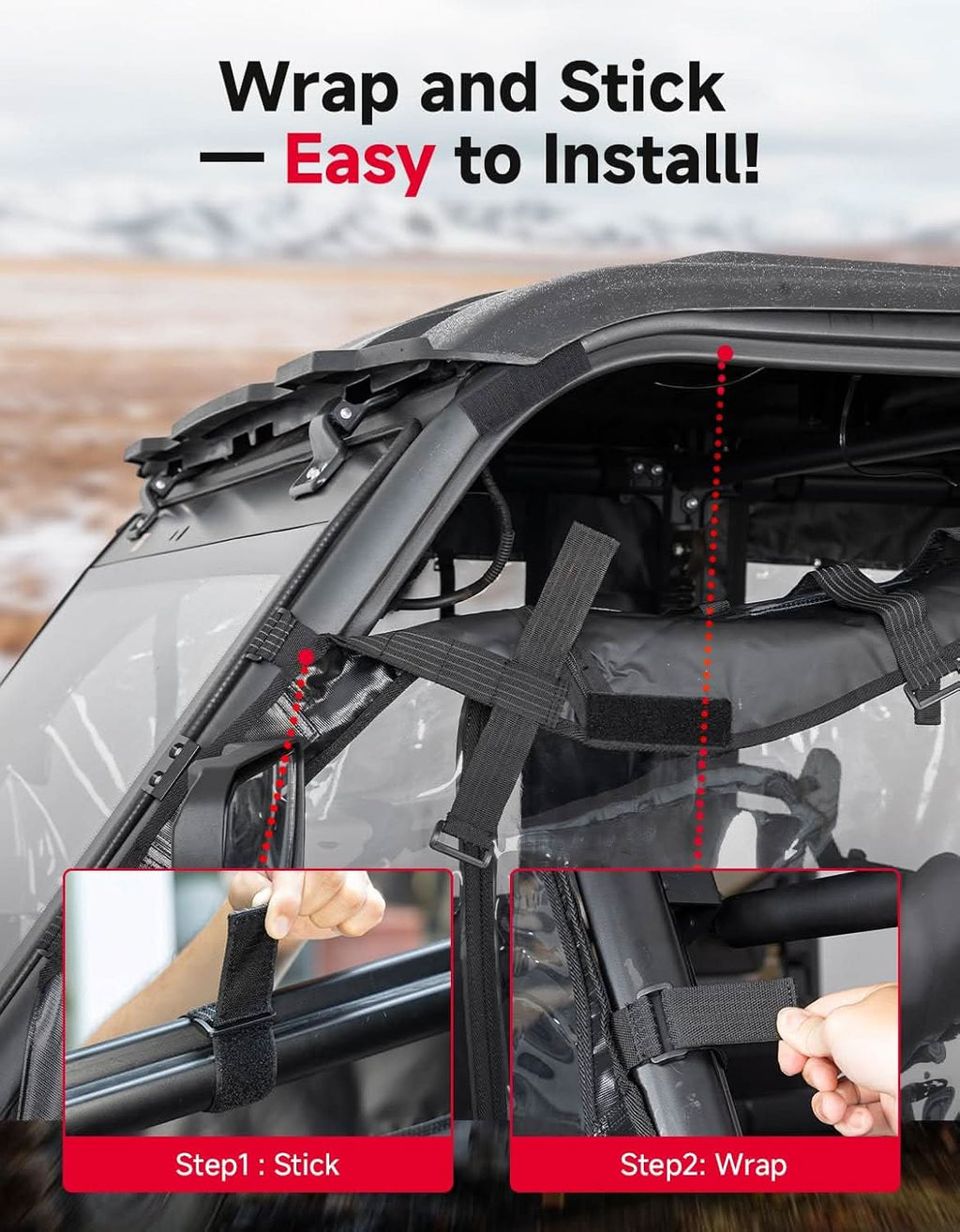 Soft Cab Enclosure Doors for CFMOTO UForce 1000XL 2022-2026
