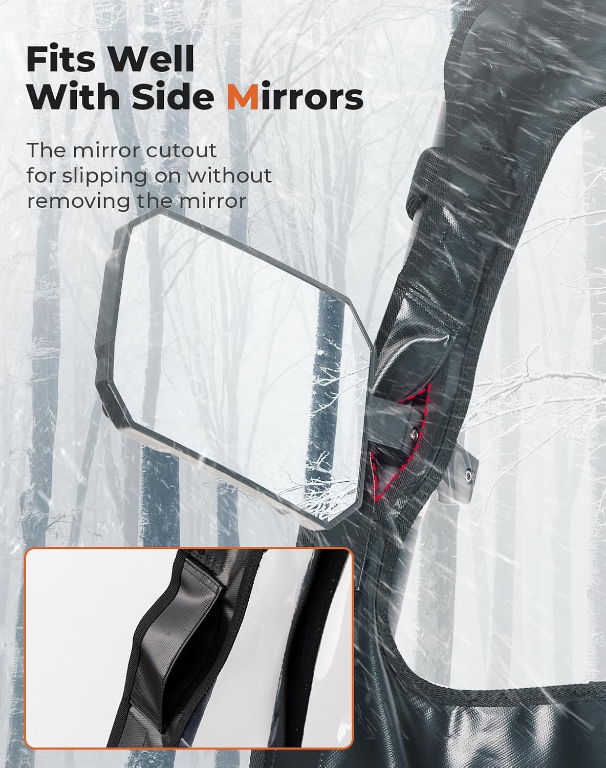Upgraded Clear Door Cab UTV Enclosure For Kawasaki Teryx KRX 1000 – fits Kawasaki Teryx KRX 1000 (view 5)