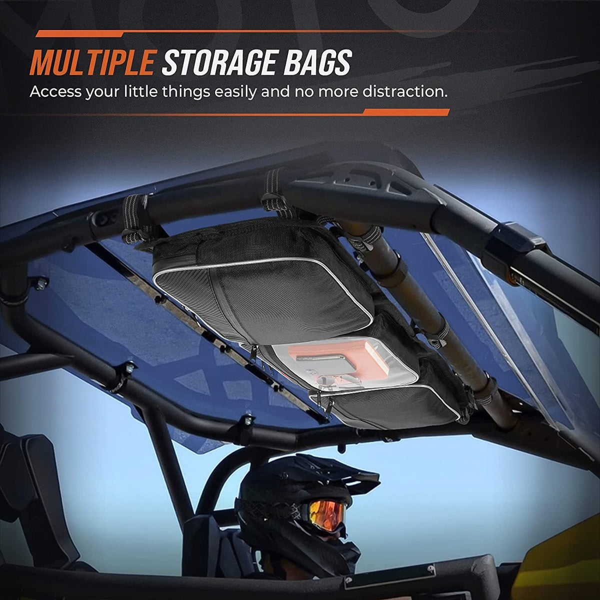 Overhead Storage Roof Bag for Can-Am Maverick Trail & Sport, Commander