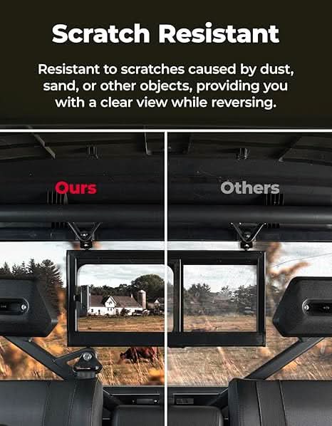 UTV Sliding Glass Rear Window For CFMOTO UFORCE 1000/1000 XL 2019-2026