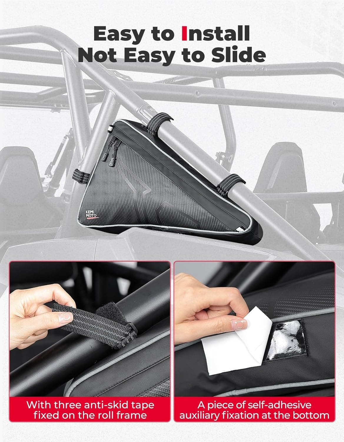 UTV Storage Bags Side Tool Bags for Polaris RZR XP 1000/4 2024-2025 – fits Polaris RZR XP 1000 (2024+) (view 3)