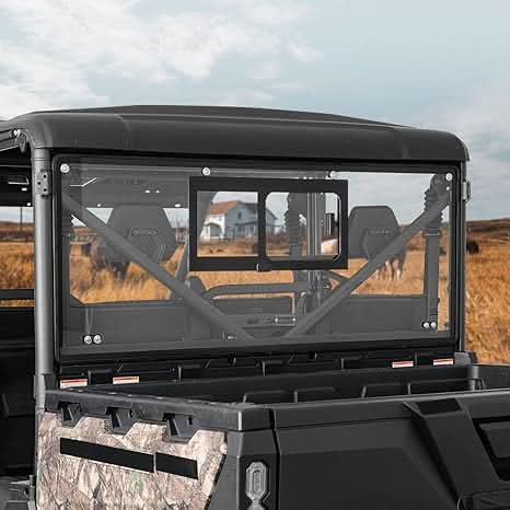 UTV Sliding Glass Rear Window For CFMOTO UFORCE 1000/1000 XL 2019-2026