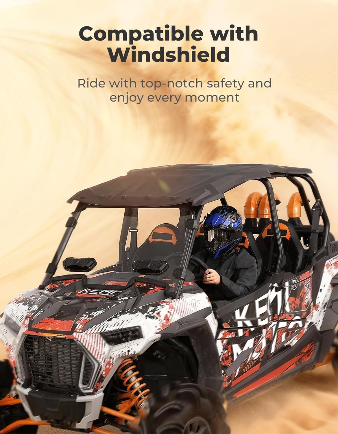 Hard Roof 4 Seater for Polaris RZR XP 4 1000/Turbo 2014-2023