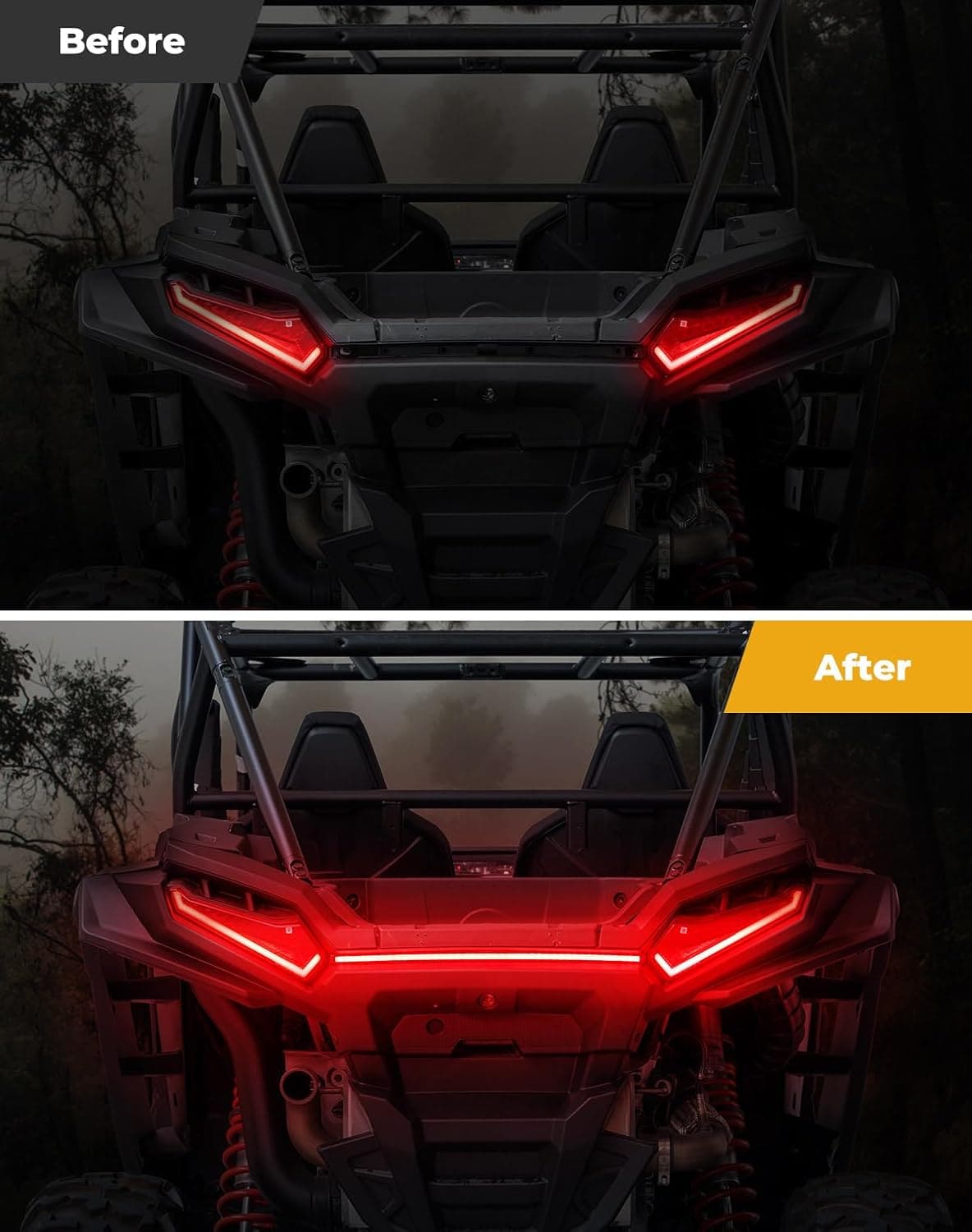 Tail Lights for Polaris RZR XP 1000/4 Ultimate/Sport/Premium Models 2024-2025 – fits Polaris RZR XP 1000 (2024+) (view 4)
