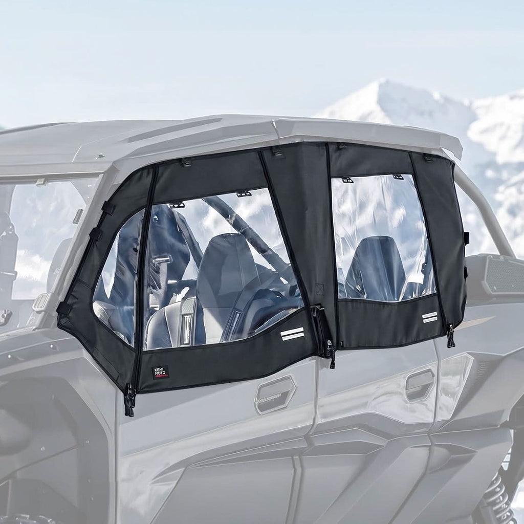 Upgraded Soft Upper Doors For Kawasaki Teryx KRX 4 1000 – fits Kawasaki Teryx KRX4 1000 (view 8)