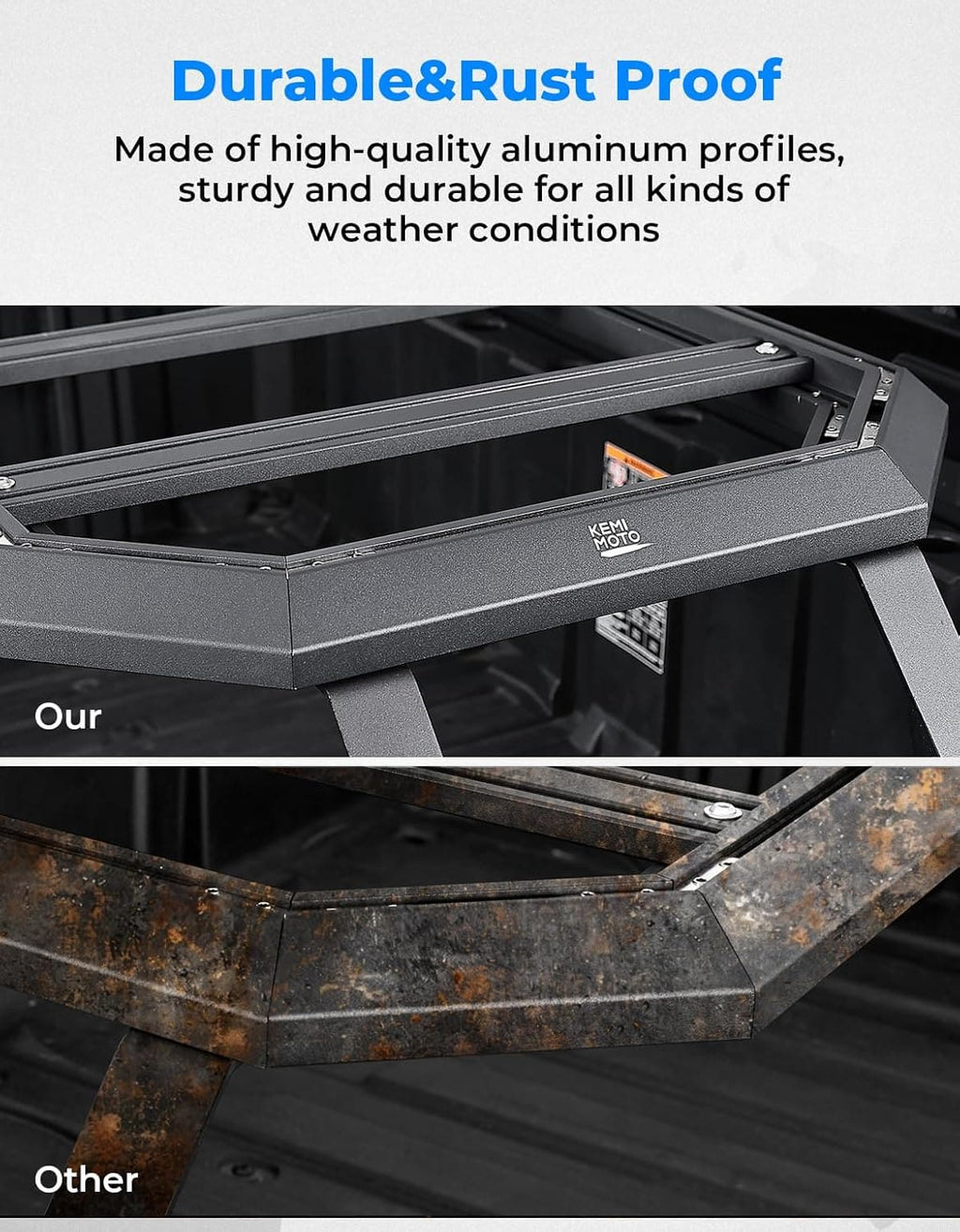 Rear Rack for Polaris Ranger 1000/ XP 1000/ Ranger Diesel – fits Polaris Ranger XP 1000 (view 4)
