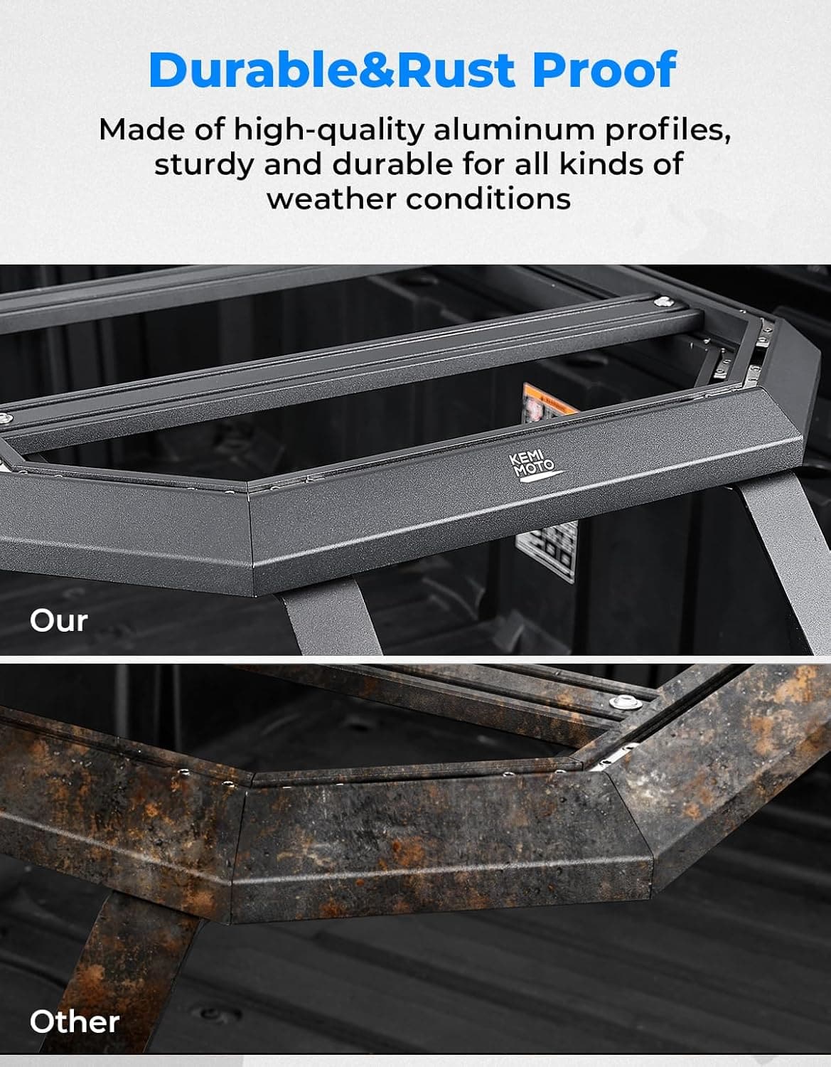 Rear Rack for Polaris Ranger 1000/ XP 1000/ Ranger Diesel – fits Polaris Ranger XP 1000 (view 4)