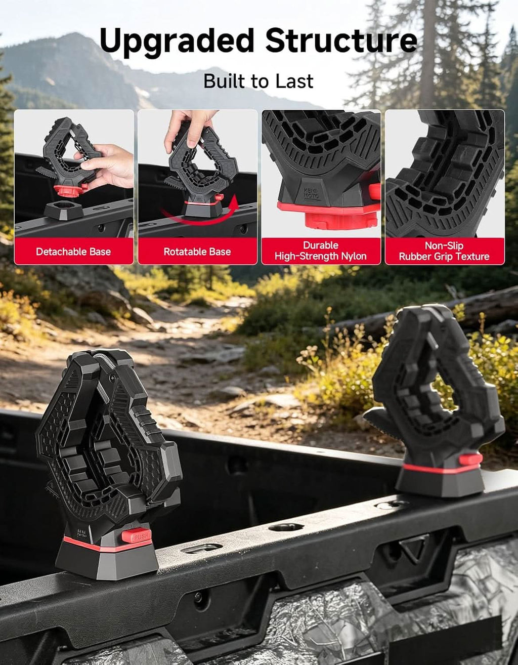 Ratcheting Hunting Tool Rack For CFMOTO Cforce|Uforce|Zforce|U10