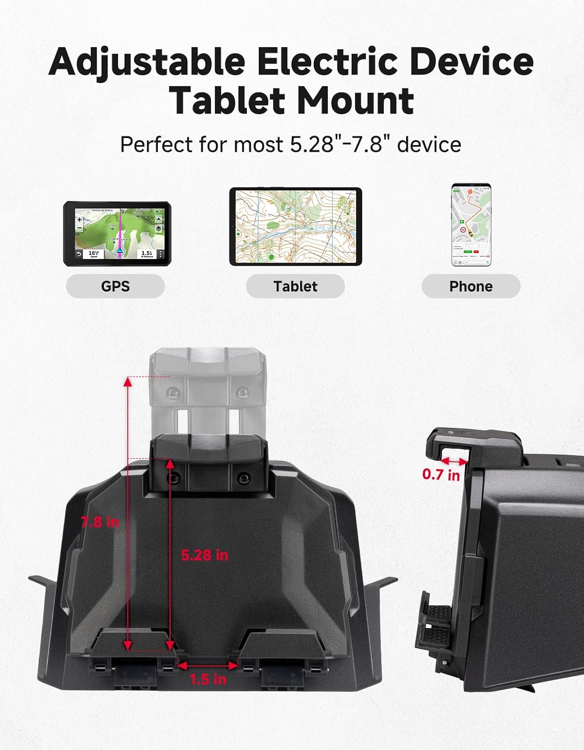 Tablet Holder for 2023+ CFMOTO ZForce 950 | 800 Trail