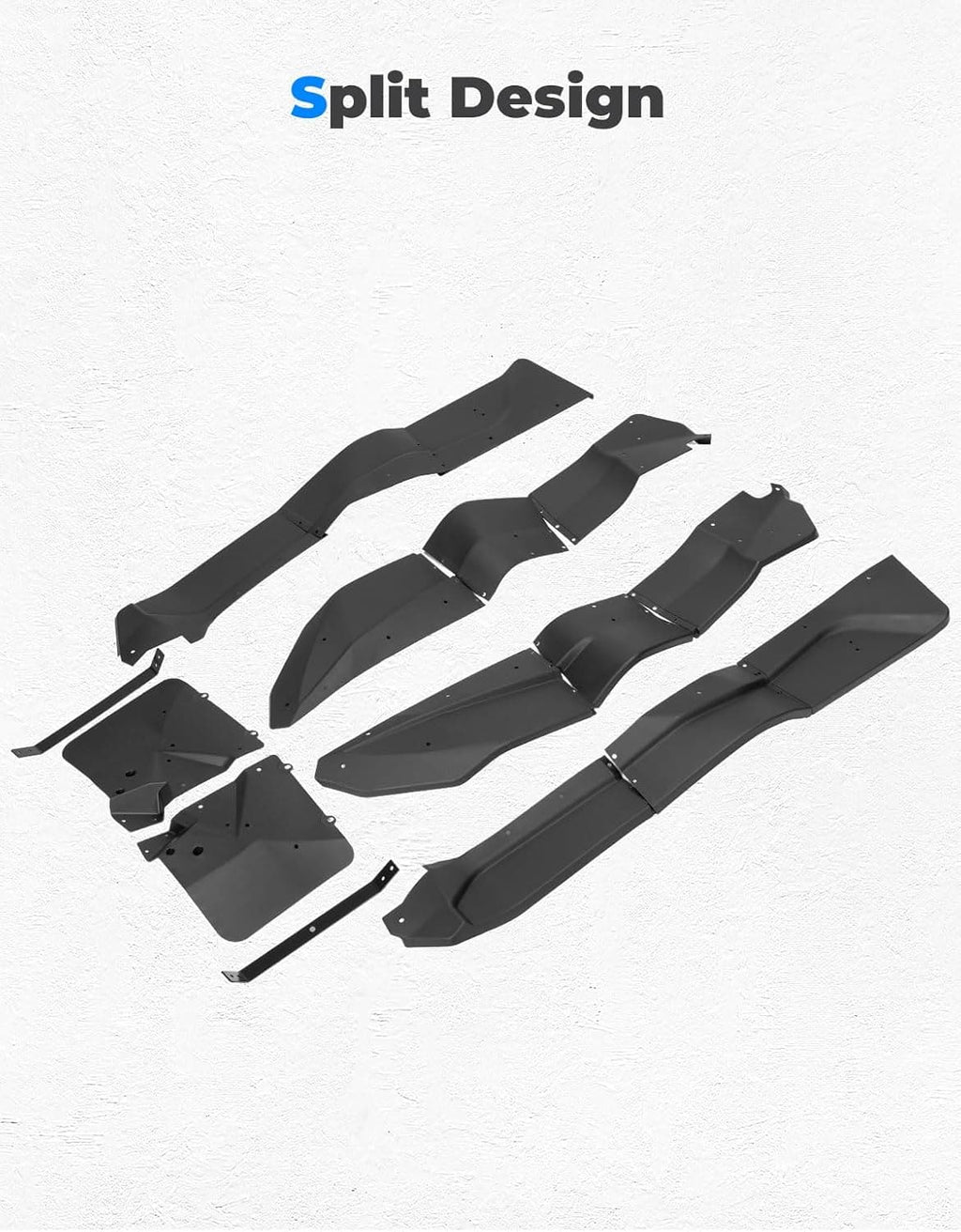 Wider Fender Flares Extensions for Talon 1000X 1000R 1000X-4 (2019-2024) – fits Honda Talon (view 7)