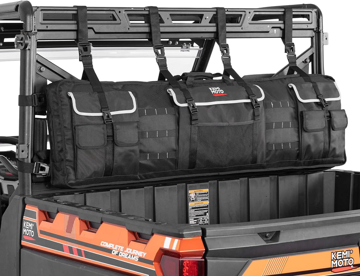 UTV Double Gun Holder Tool Rack Bag for Hunting Gear – fits Polaris Ranger (view 8)