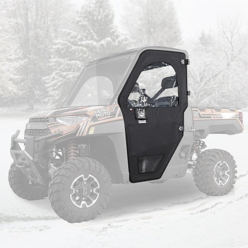 Full Doors with Steel Frame for Polaris Ranger 1000/ XP 1000 2018-2026 – fits Polaris Ranger 1000
