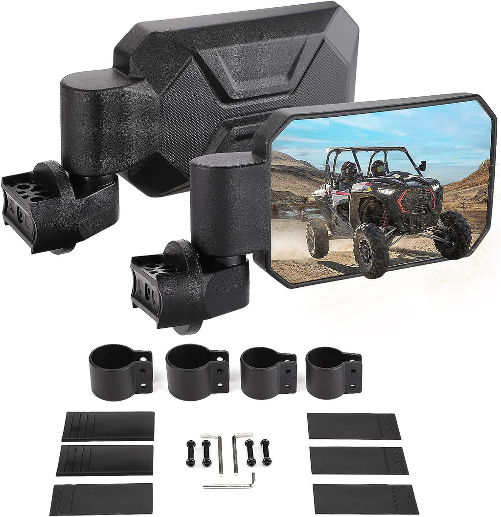 UTV Rear View Side Mirrors for 1.6" -2" CFMOTO zforce-950 (1 pair)