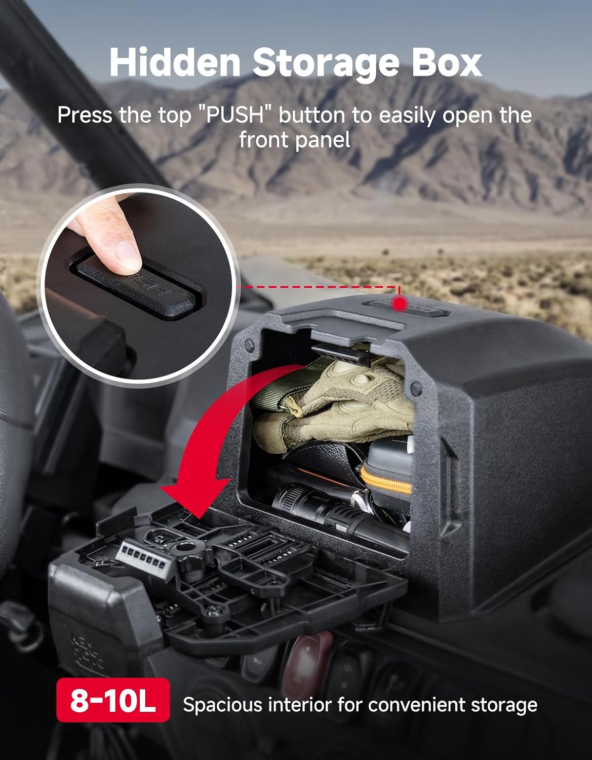 Tablet Holder for 2023+ CFMOTO ZForce 950 | 800 Trail