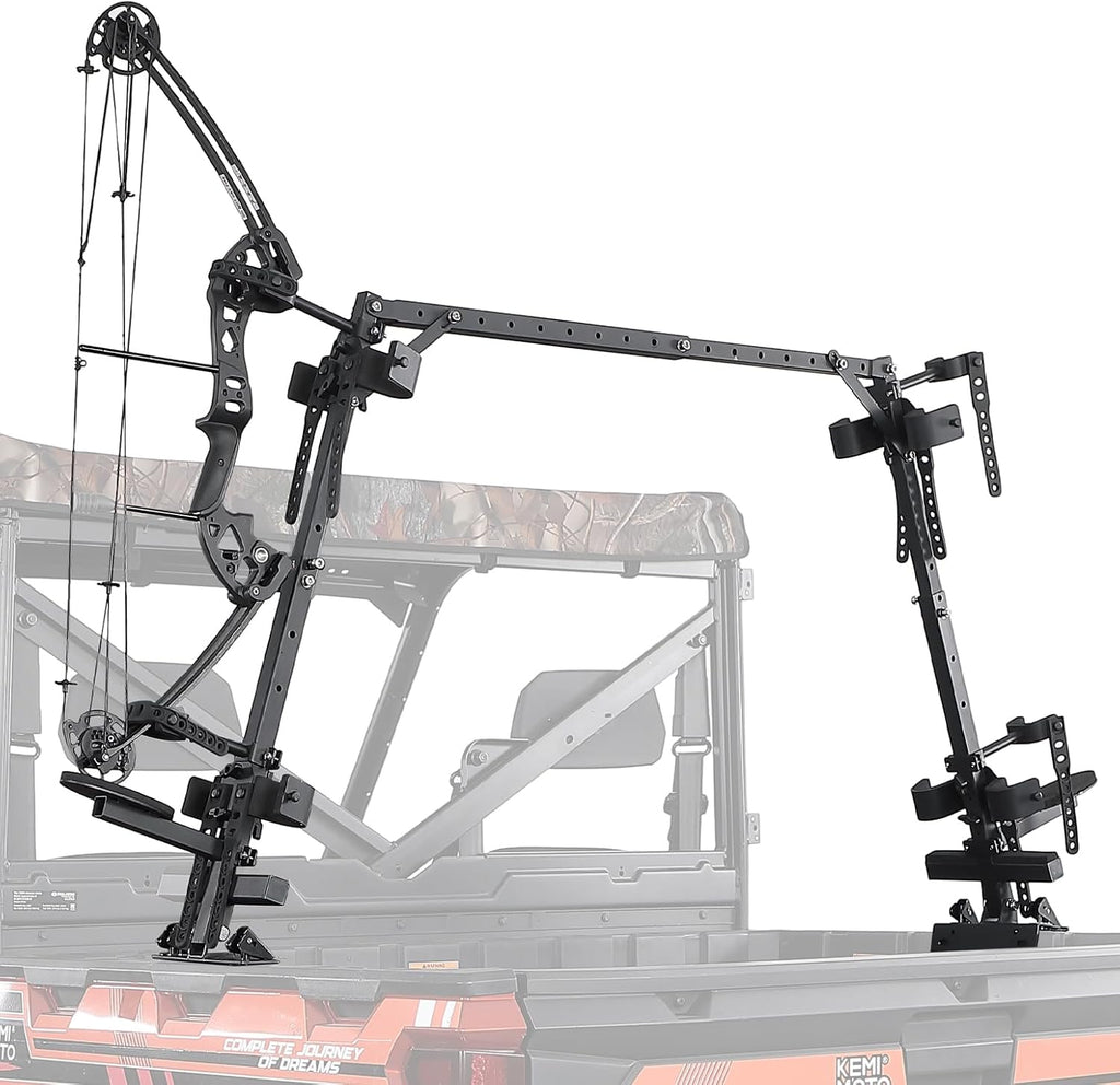 UTV Double Crossbow Rack for Polaris Ranger General Pioneer – fits Polaris General 1000