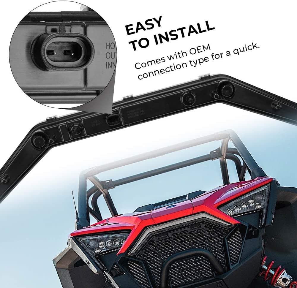 UTV Front Accent Light for Polaris RZR PRO XP/R/Turbo R 2020-2024