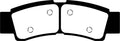 EBC 20-24 Kawasaki KRX 1000 Teryx Front Left/Right SXR Brake Pads