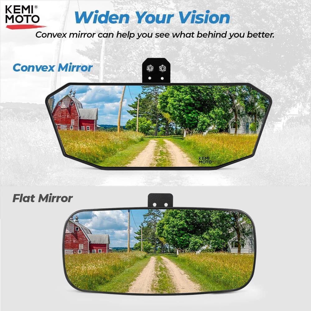 Upgraded Rear View Mirror for Polaris Ranger 500/570/900/1000 Crew XP