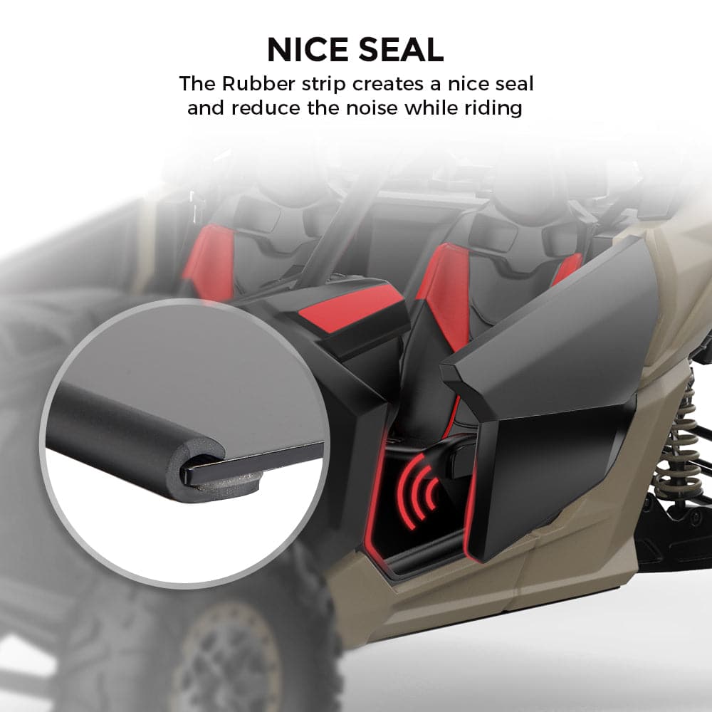 Aluminum Lower Door Panel Inserts For Can-Am Maverick X3 MAX