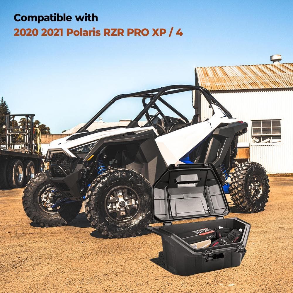 UTV 42QT Rear Cargo Storage Box for Polaris RZR PRO XP /XP 4 – fits Polaris RZR Turbo R (view 7)