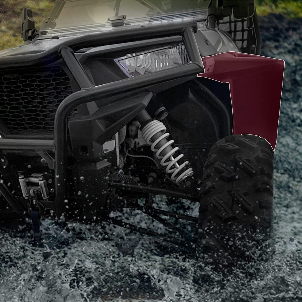 Extended Front Full Mud Flaps 2PCS for Polaris RZR XP 1000 / TURBO