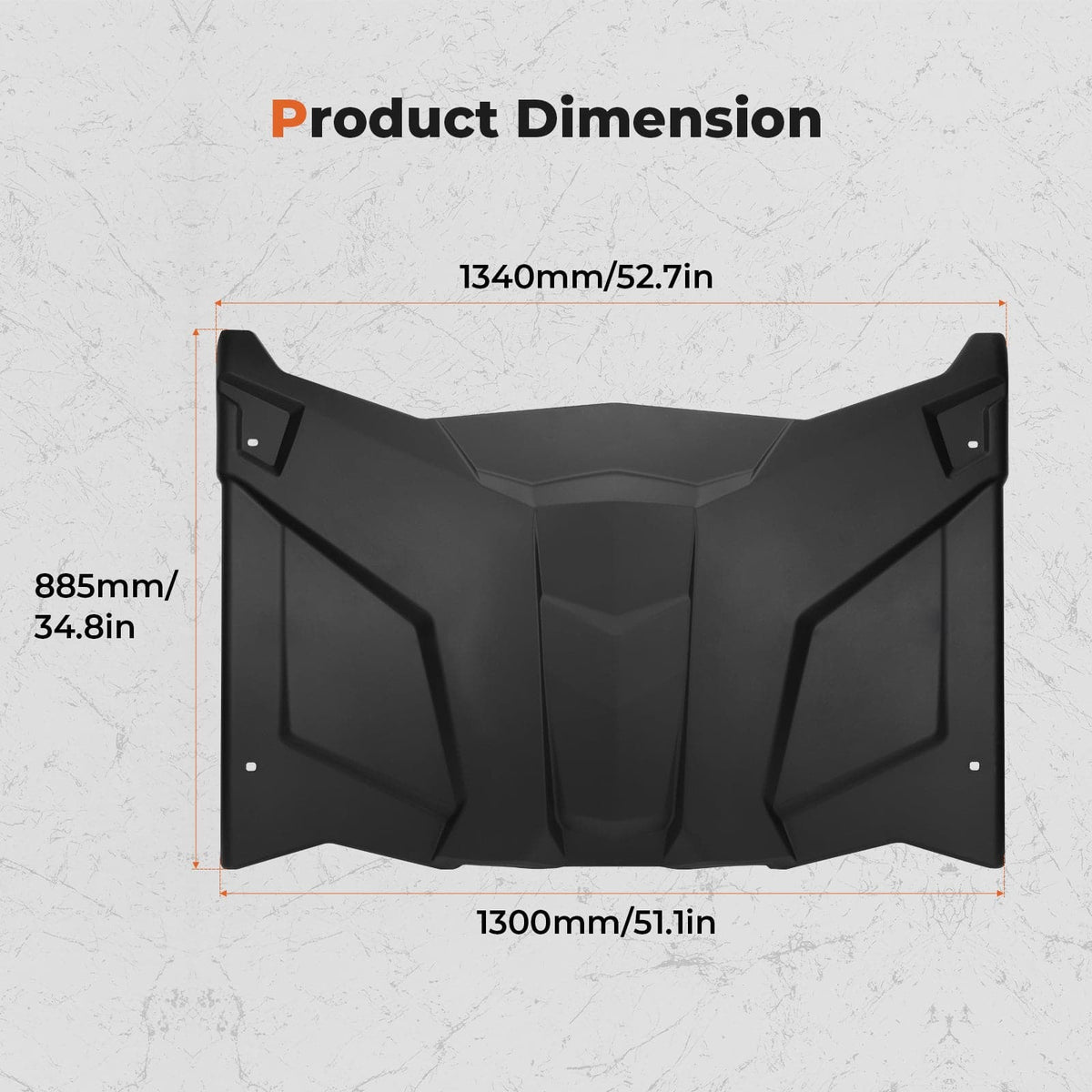 Sport Hard Roof Top for Can-Am Maverick X3