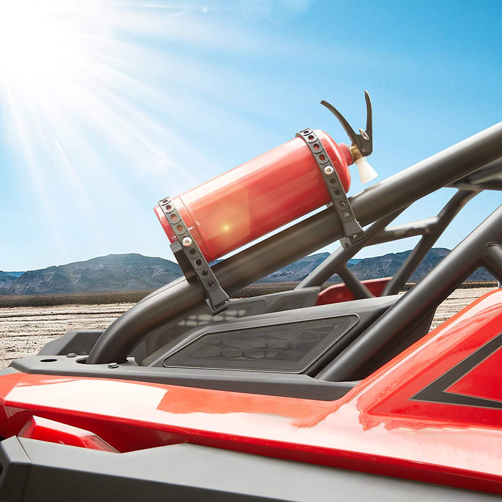 UTV Fire Extinguisher Holder Fit Polaris RZR, Can Am X3, Kawasaki Teryx – fits Polaris RZR (view 7)