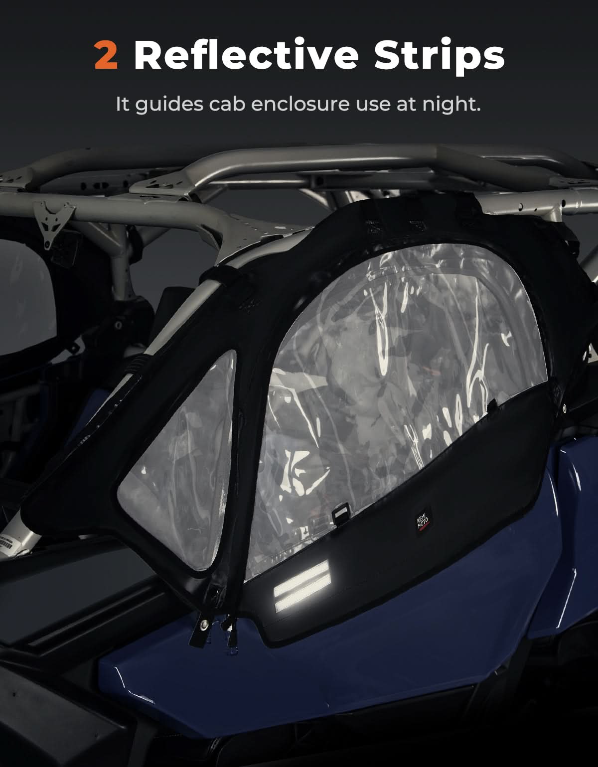 Soft Cab Enclosures Upper Windows for Can-am Maverick X3 – fits Can-Am Maverick X3 2-Seat (view 7)