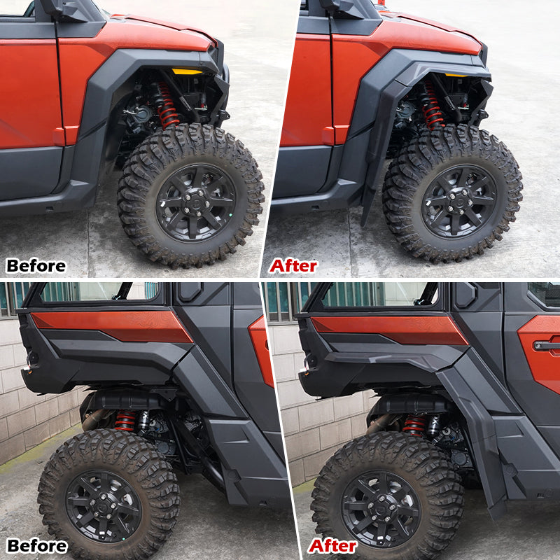 Front and Rear Fender Flares for Polaris Xpedition XP XP5/ ADV ADV5 2024+ – fits Polaris Xpedition ADV (view 3)