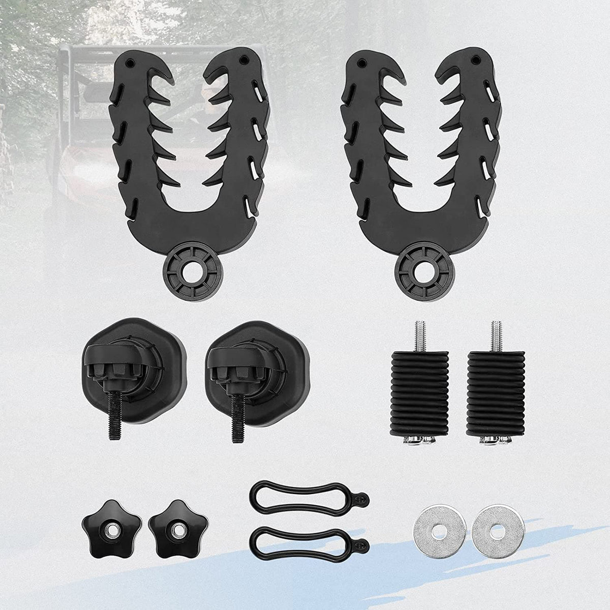 UTV Tool Rack Fit Polaris Ranger/ General