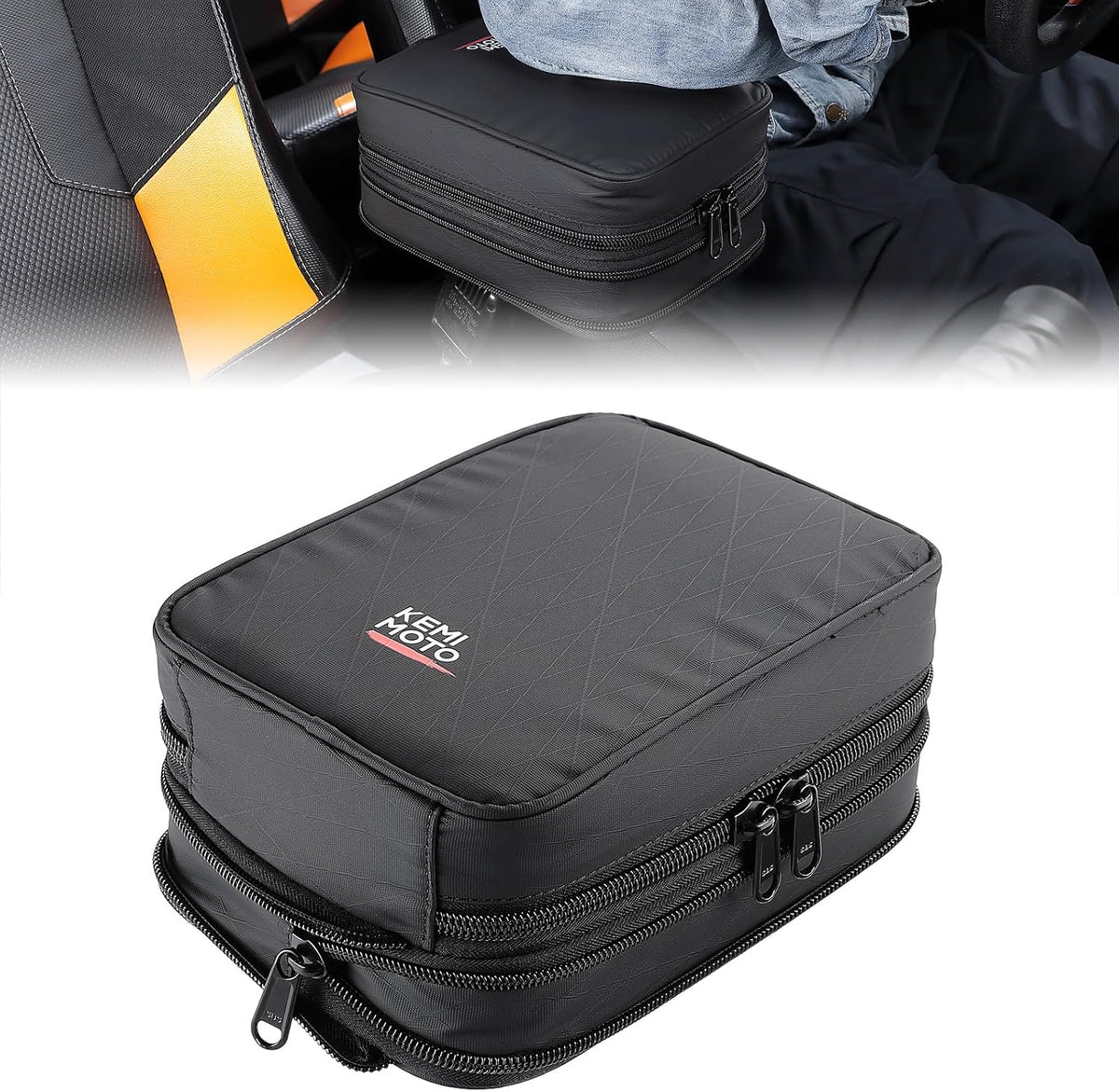 UTV Armrest Safe Storage Bag for Polaris RZR 900 S 1000 XP Turbo Trail – fits Polaris RZR XP Turbo