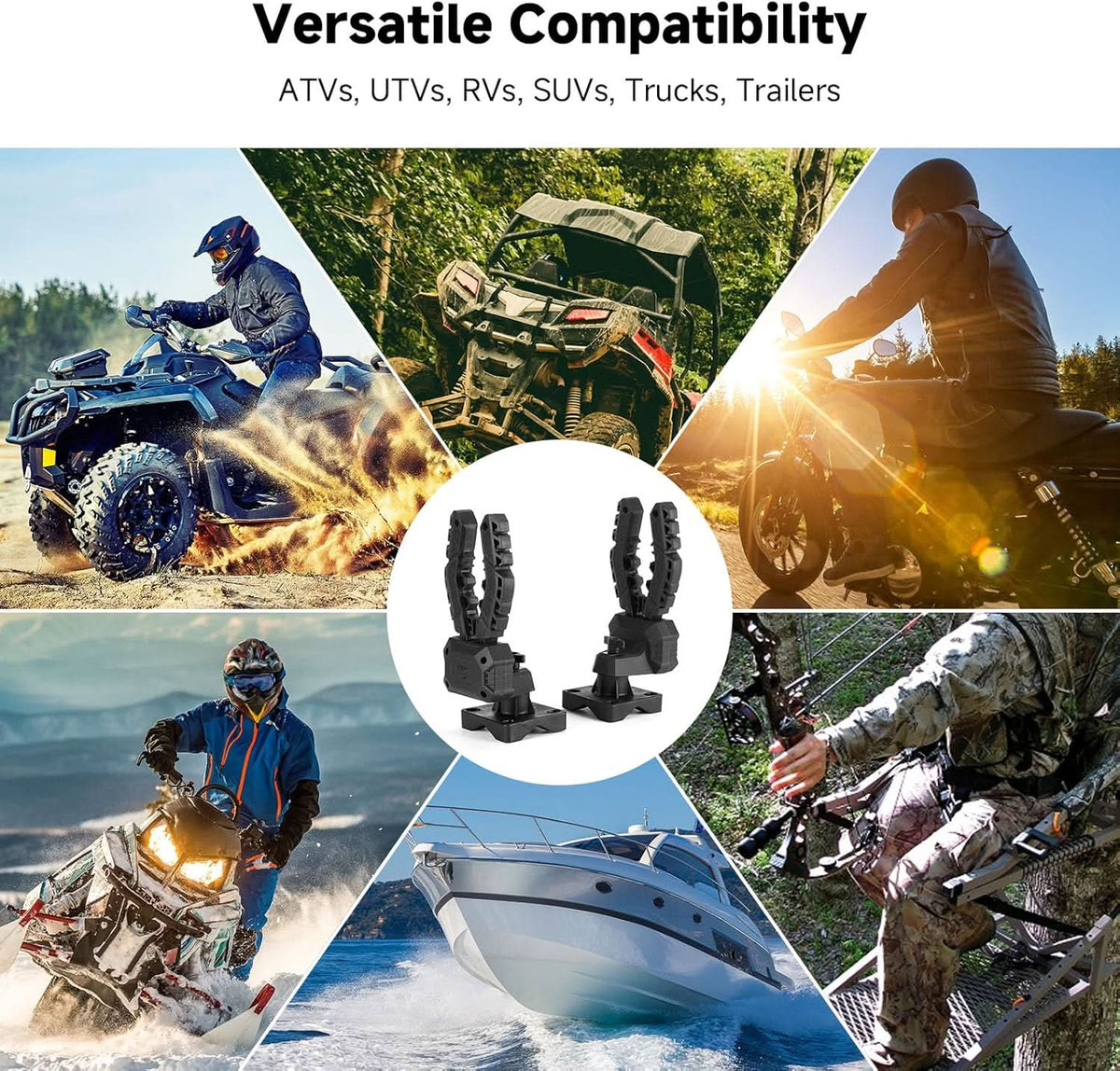 Hunting Tool Holder Gear Mount for UTV|ATV (2-Pack)