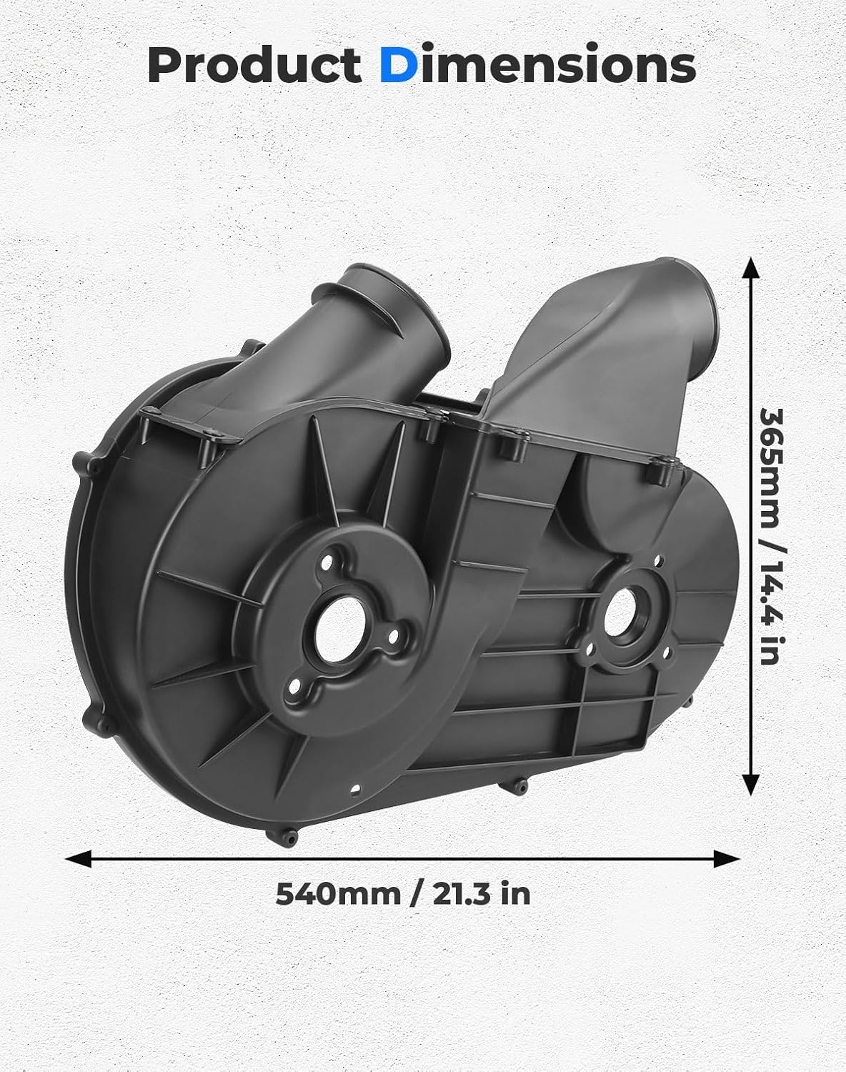 Inner Clutch Cover Belt Box for Polaris RZR XP 1000/Ranger Crew XP 1000 900/General – fits Polaris RZR XP 1000...